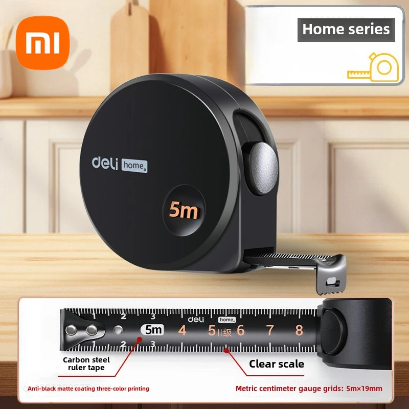 3/5 M Steel Measuring Tape Measure Drop Resistant Wear Resistant Home Site Construction Measure For Xiaomi Deli