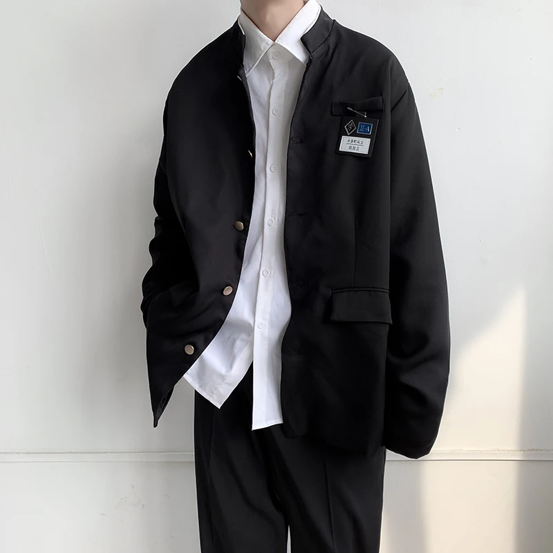 Men's Fall Casual Jacket Small Suit Japanese DK Uniform Student Coat Gakuran Children's Wear