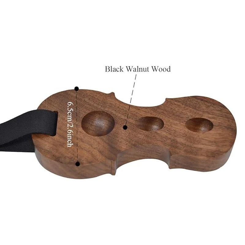 End-Pin Stopper,Non-Skid Double Bass End Pin Holder,Wooden Double Bass Spike Floor Protector, Anti-Slip Anchor Rest Durable