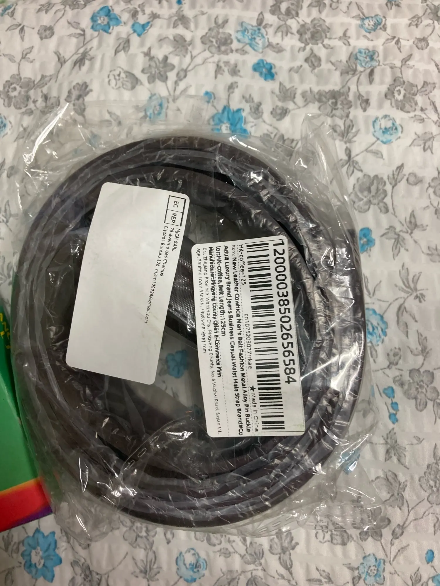 MIDNIGHT SOVEREIGN™ – Black Buckle Genuine Leather Belt photo review