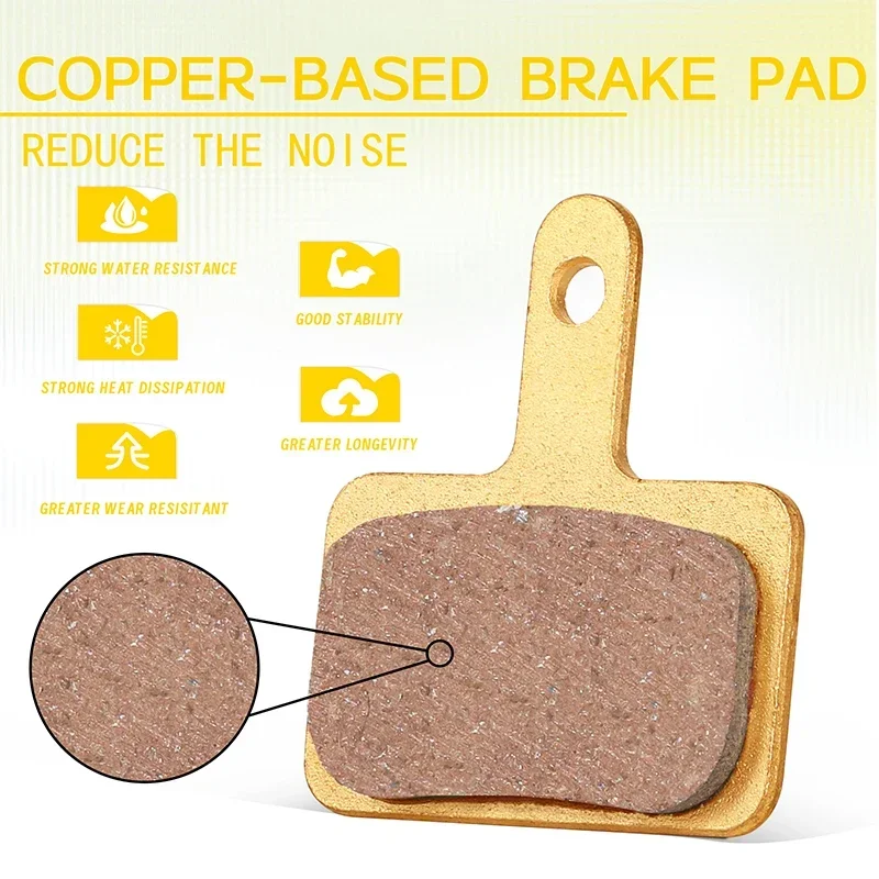 Bicycle Hydraulic Disc Brake Pad Semi-Metal Ceramic MTB Bike Brake Pads for SHIM