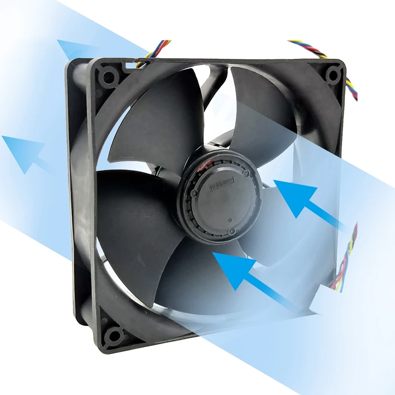 

V12E12BS1B5-07 12038 DC12V 1.85A 267CFM 6500RPM вентилятор для майнинга Antminer S9 B3S17T17T9