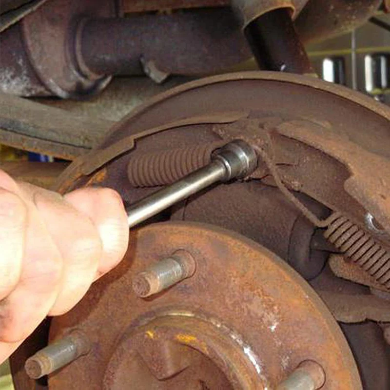 Pinza Professionale Per Molle Freno - Strumento Rimozione Clip Freni Tamburo Per Auto | Federzange Trommelbremse - Foto 8