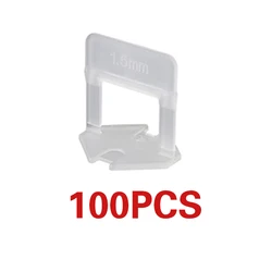 Precision Tile Leveling System Kit - 701 PCS with Wedges and Spacers for Perfect Flooring and Wall Alignment (100pcs clips)