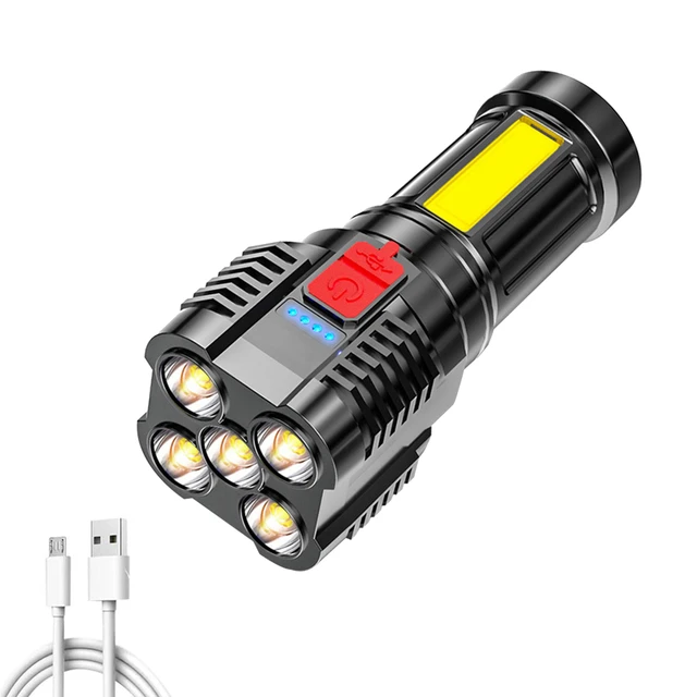 LAMPE TORCHE RECHARGEABLE 5 LED