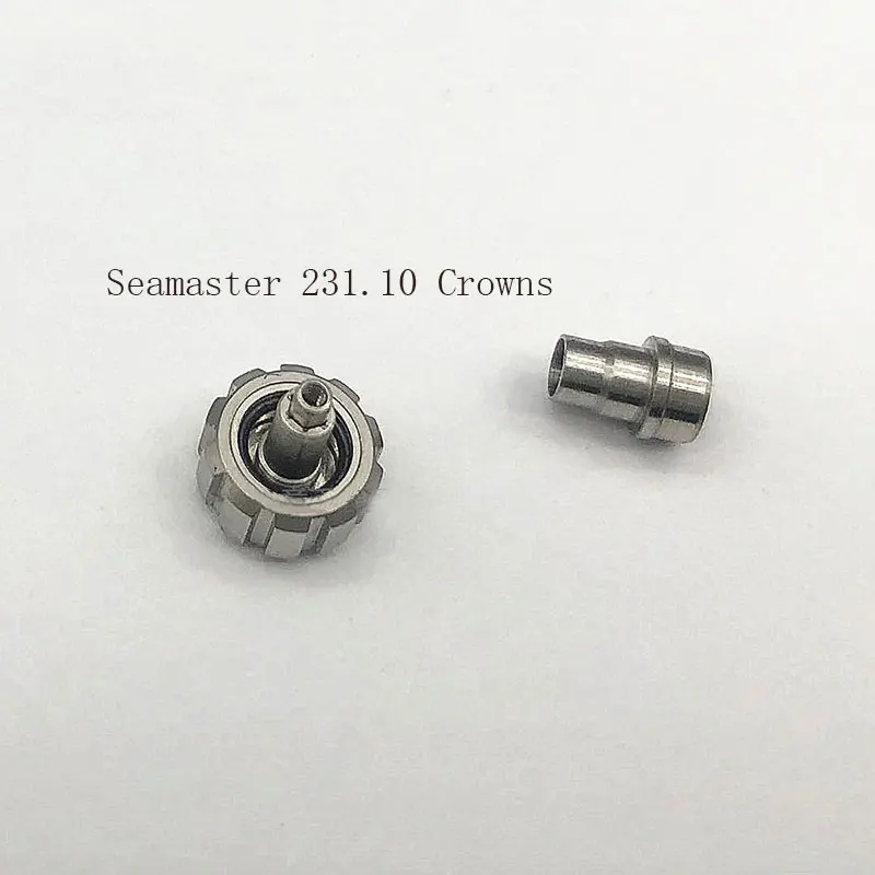 High Quality Stainless Steel Crown For Seamaster Aqua Terra 150M 231.10 Watches, Watch Aftermarket Accessories
