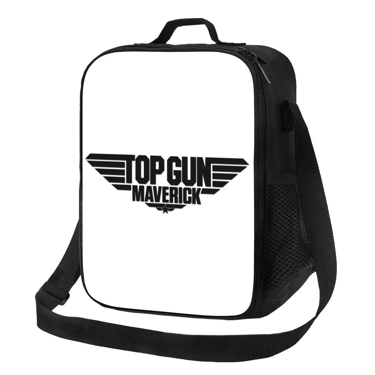 탑건 매버릭 여성용 단열 도시락 가방, 톰 크루즈 영화 재사용 가능 쿨러, 보온 음식 도시락 상자, 야외 캠핑 여행 
