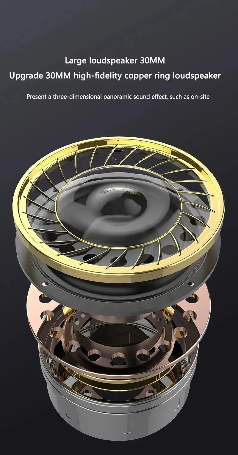 Description Picture 4 of itemG19 extra large speaker OWS open non-in-ear binaural universal wireless headphone air conduction earhook Bluetooth headset