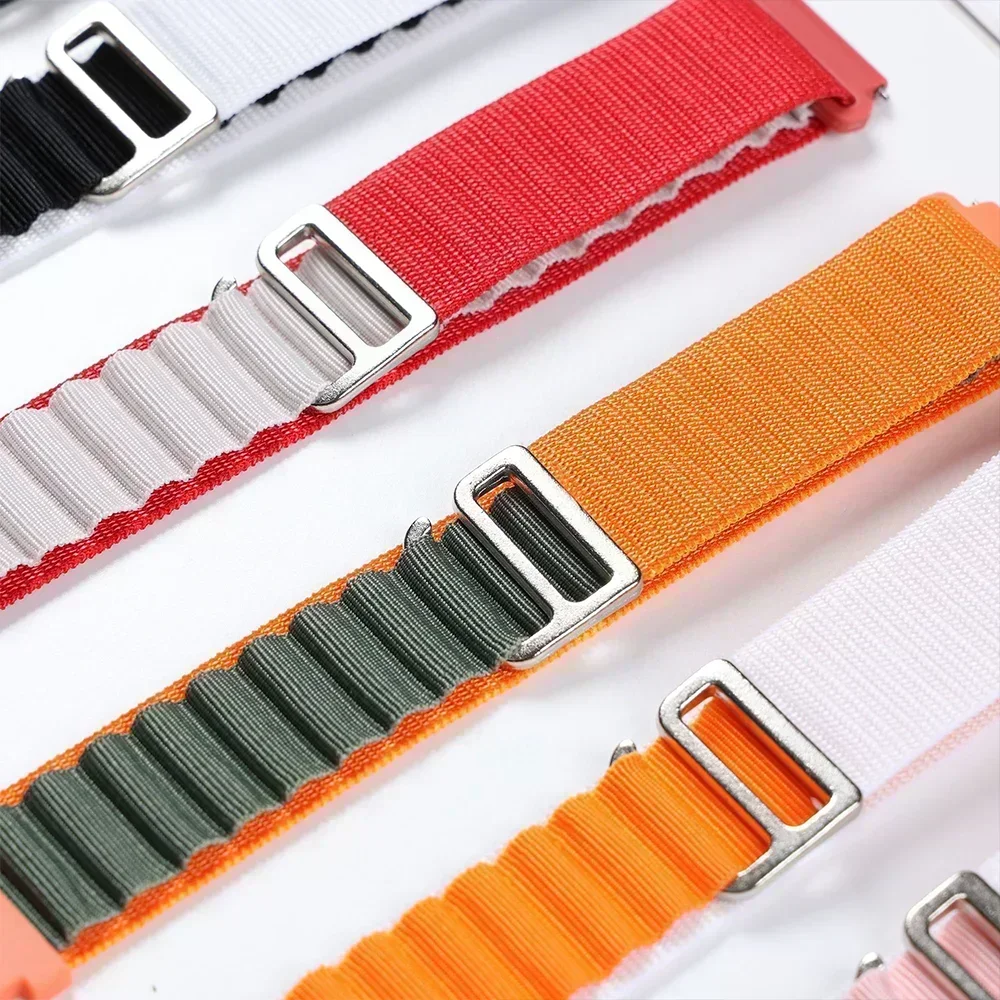 Alpine Loop Nylon Strap - Premium 20mm/22mm Watch Band Bracelet