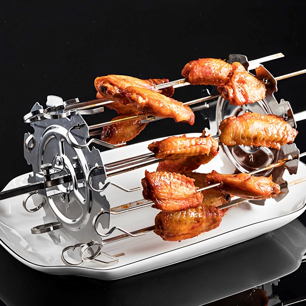 Barbecue Skewers Kebab Maker Stainless Steel Cage For BBQ