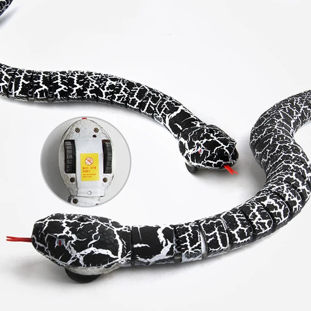 RC Remote Control Snake Toy For Cat Kitten Egg-shaped Controller Rattlesnake Interactive Snake Cat Teaser Play Toy Game Pet Kid 6