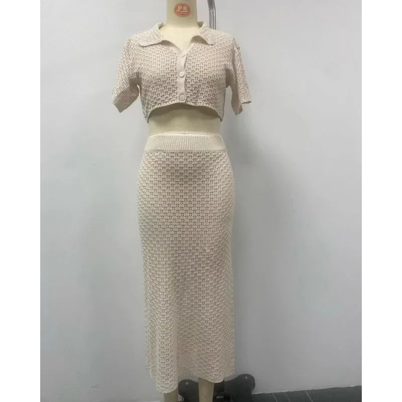 Рисунок 5 - Лето 2024, вязаный крючком однобортный