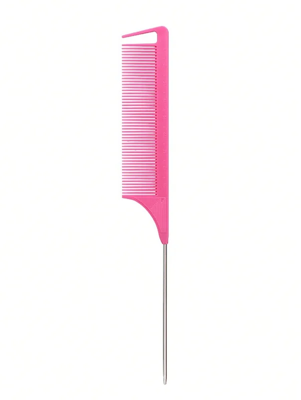 stainless steel pointed tail hair, hair comb brush salon styling tool comb,...