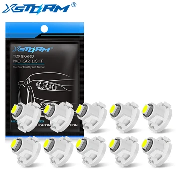 차량용 실내 조명 표시기, 웨지 대시 보드, 가온 계기 램프, T3 LED T4.2 T4.7 LED 전구 Canbus 303030SMD, 12V 자동, 10 개