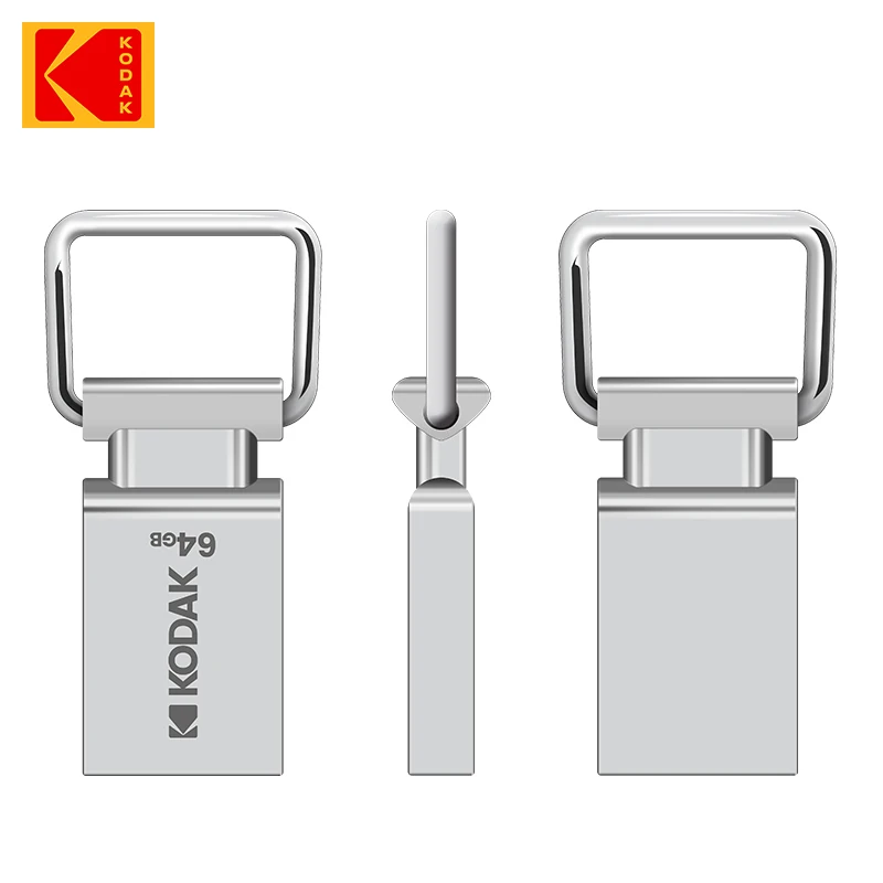 KODAK K112 Super Mini Metal USB Flash Drive 64GB/32GB USB2.0 Flash Disk Flash Pendrive Memory Stick Pen Drive Car Key