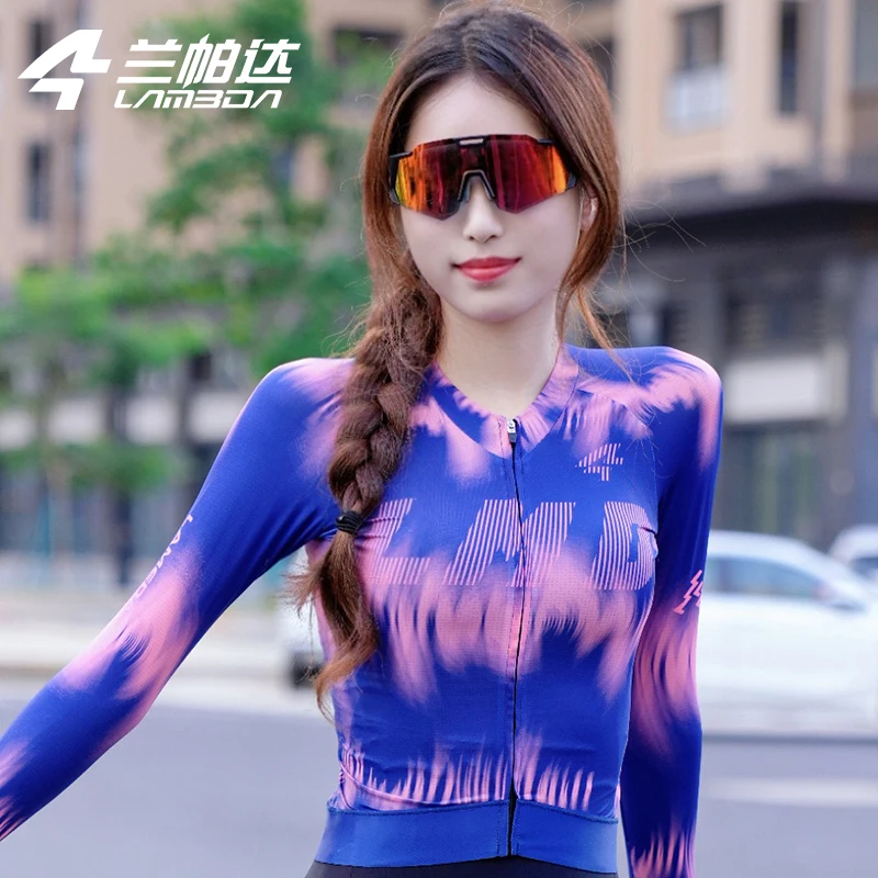 Lameda Women's Cycling Clothing Short-sleeved Professional Multi-pocketed Long-sleeved Cycling Tops New