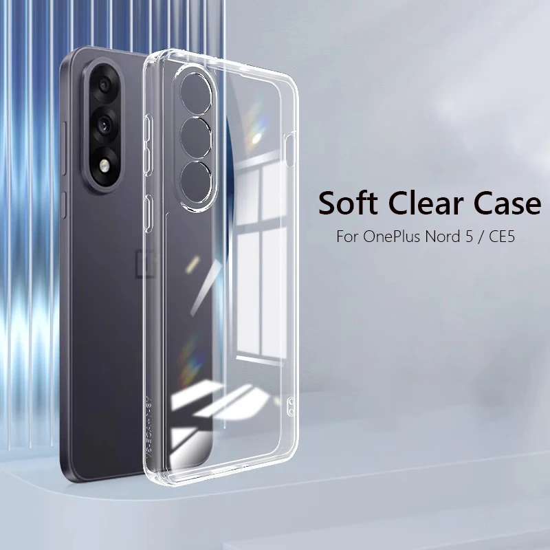 Slim Soft TPU Clear Phone Case Cover