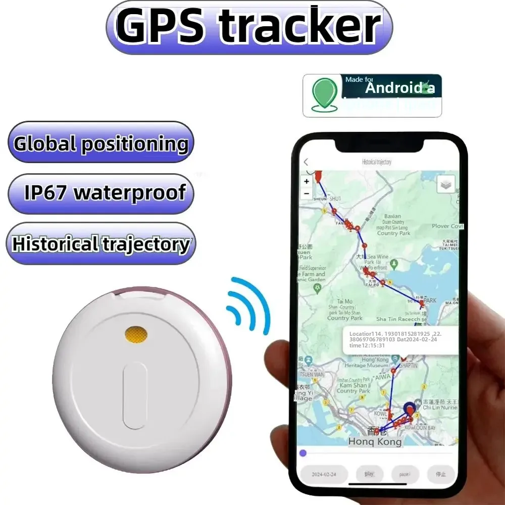 GPS Tracker Real-Time Location FI tag for Dogs & Cats android iphone working Waterproof Outdoor Pets