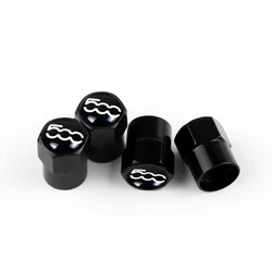 Aluminium Alloy Tire Valve Stem Caps - Set of 4 Premium Wheel Accessories (5)