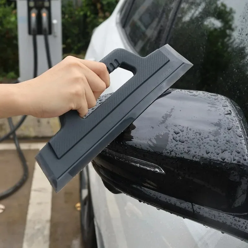 Silicone Handy Squeegee Non-Scratch Car Wrap Tools Water Window Wiper Drying Blade Clean Scraping Film Scraper Accessories