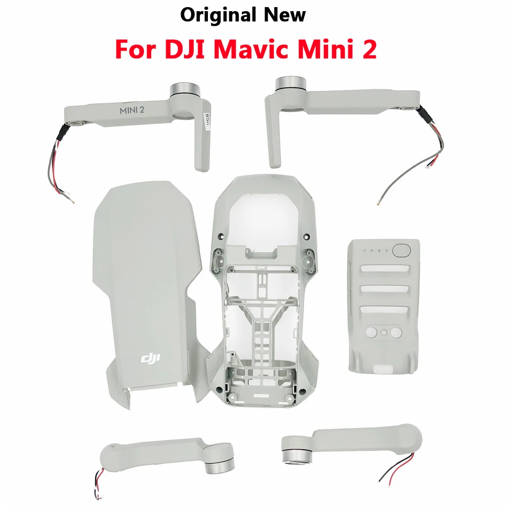 Original Left Right Front Rear Motor Arm Body Shell for DJI Mini 2 Upper Bottom Cover Spare Parts Drone Accessories