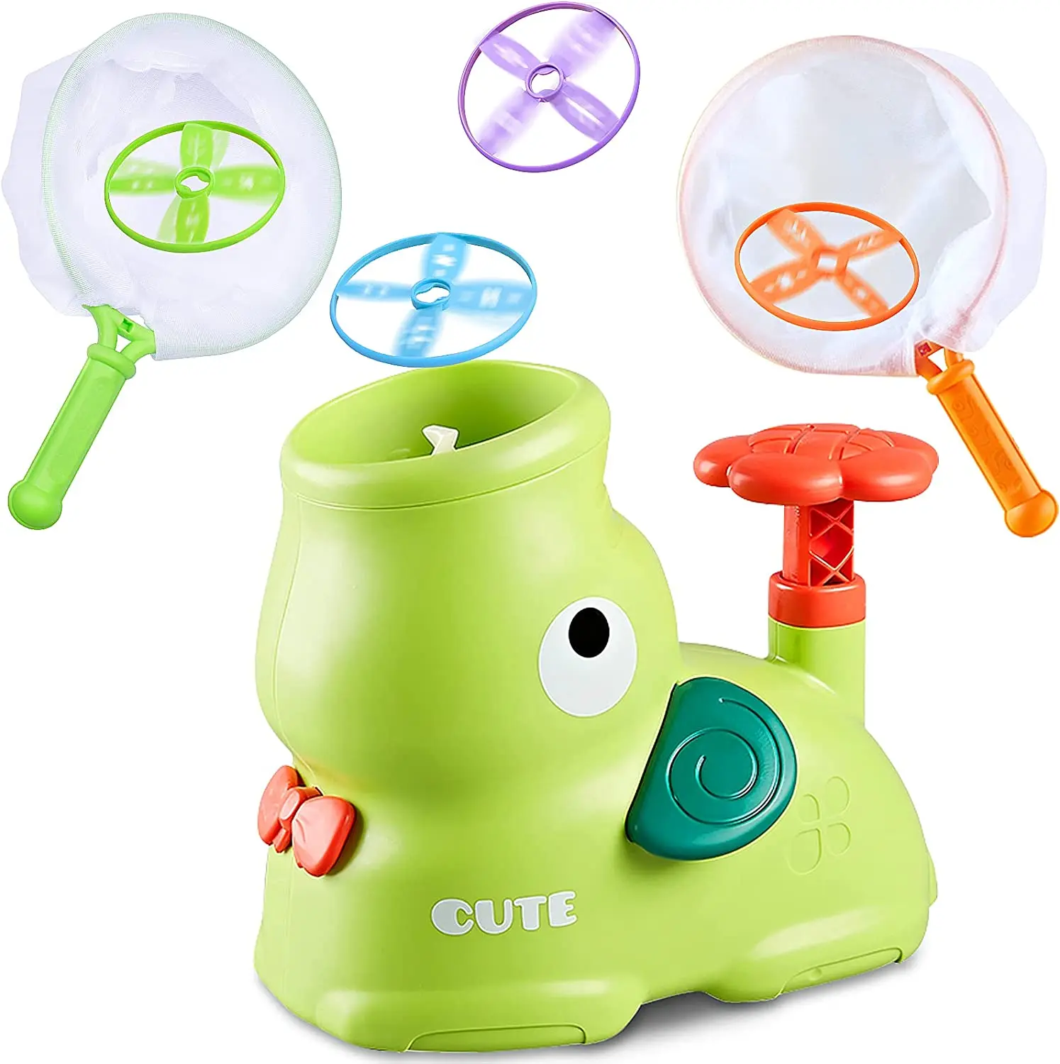 Flying-Disc-Launcher-Toy-for-Children-Cartoon-Operation-Game-Backyard ...