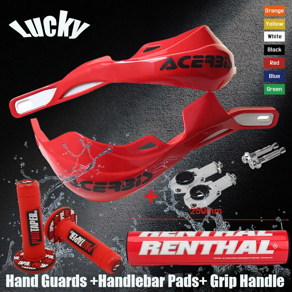 22 28mm Hand Guard Handguard Protector Handlebar Pad For KTM EXC SXF