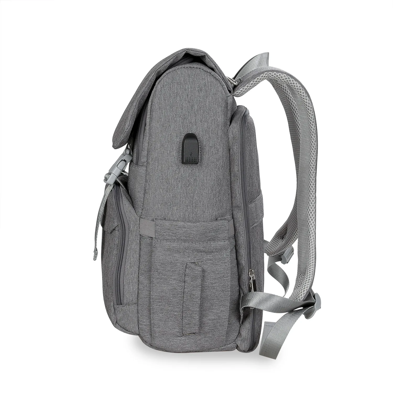 

Waterproof Mommy bag double shoulder diaper bag multi-function large capacity female backpack out mother and baby bag