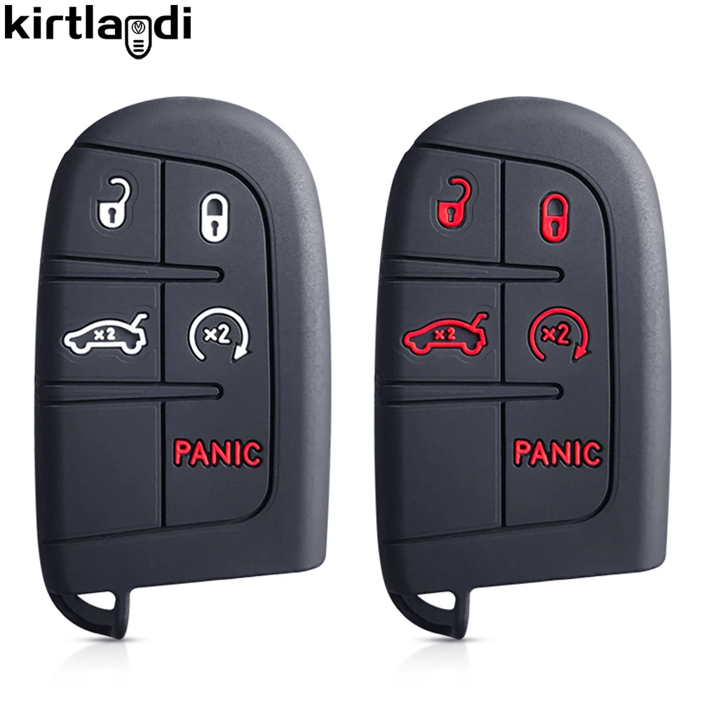 Key Case For Jeep Cherokee Compass S Renegade Grand Commander For Dodge Journey Challenger Jcuv Charger Chrysler 300C Cover