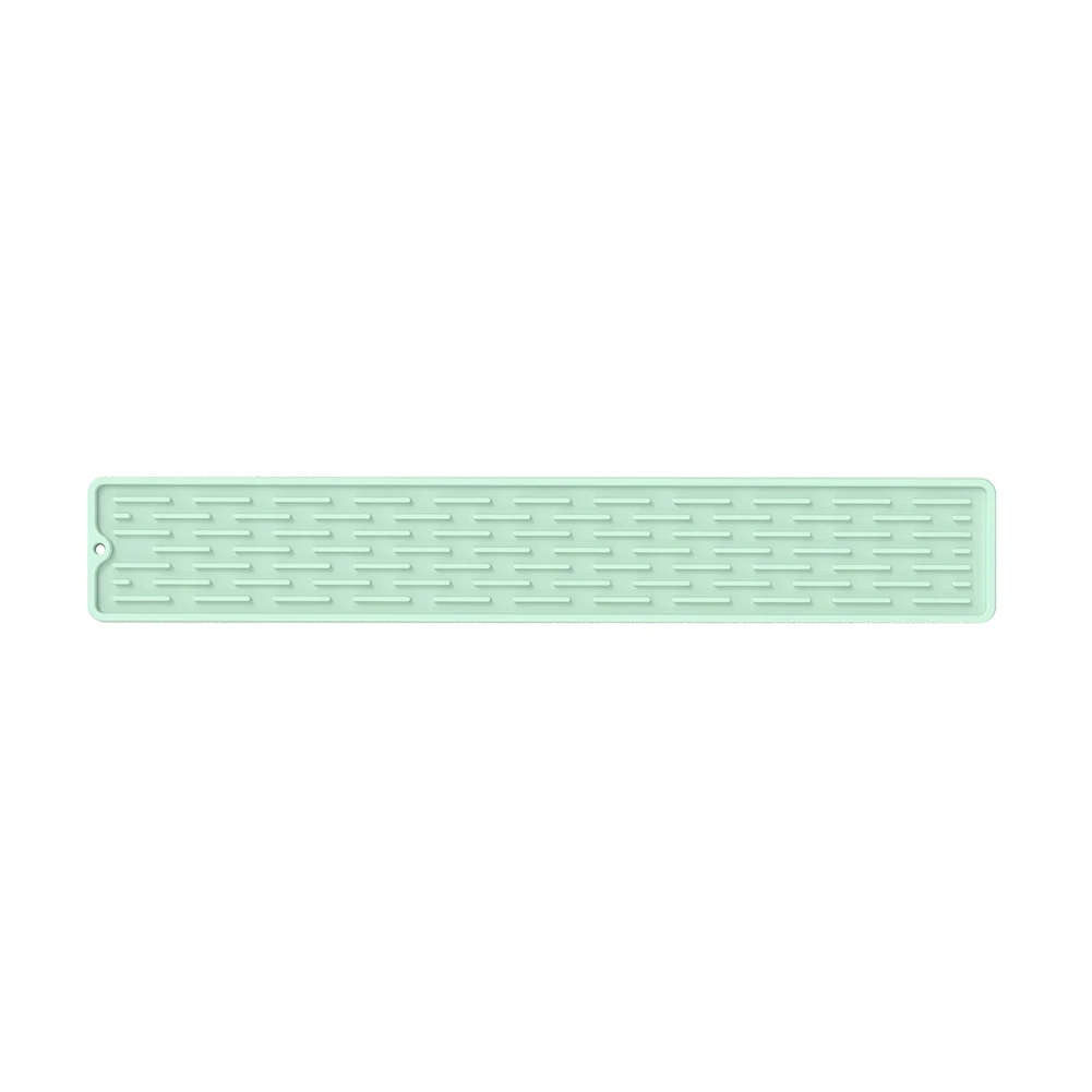 Faucet Splash Catcher Mats Waterproof Cleaning Silicone Drain Pad Heat-insulation Kitchen Gadgets for Home Table Bar Supplies