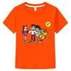 Влад Бумага А4 Children T Shirts  A4 Merch Casual Short sleeve Tops y2k boys girls clothes kids clothes Anime A4 Vlad T-shirt 1