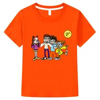 Влад Бумага А4 Children T Shirts A4 Merch Casual Short sleeve Tops y2k boys girls clothes kids clothes Anime A4 Vlad T-shirt 1