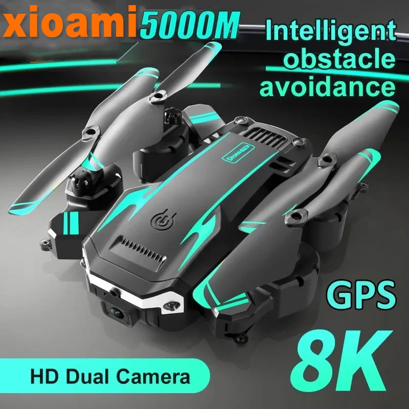 

For Xiaomi G6 Pro Drone 8K 5G GPS Professional HD Aerial Photography Qual-Camera Omnidirectional Obstacle Avoidance Quadrotor