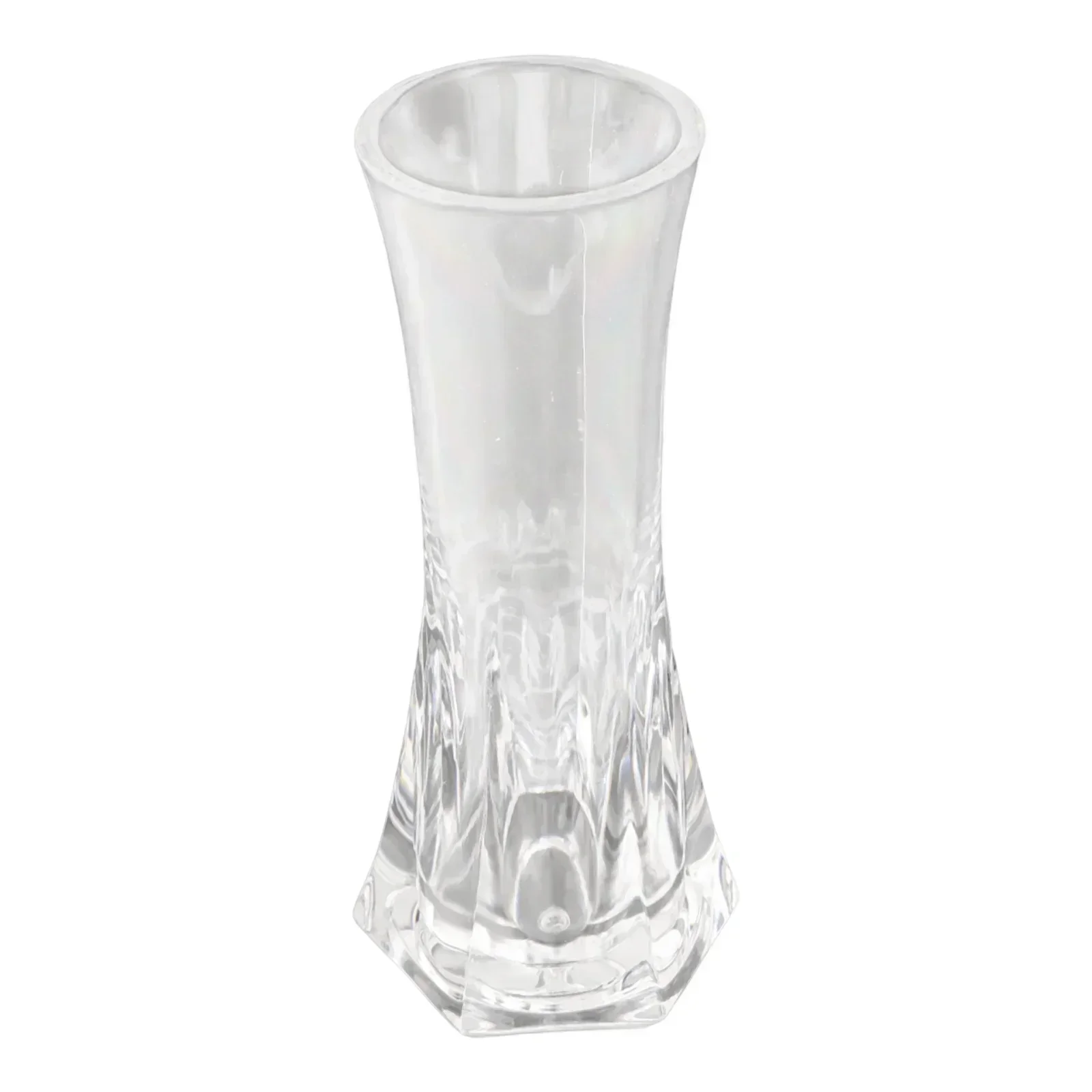 1pc Small Branch Vase Home Tabletop Decoration Transparent Vase Potted Vase Plastic Wedding Party Home Garden Decoration 2