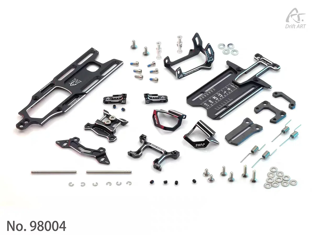 98004 Drift ART DA4 Conversion Set With New Metal Options For 1/24
