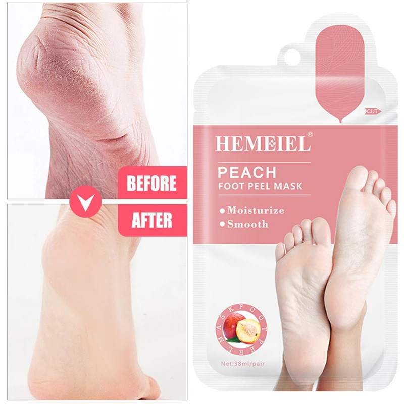 

Feet Exfoliating Foot Mask Calluses Dead Skin Remover Smooth Anti-cracking Feet Cream Moisturizing Whitening Repairing Heel Care