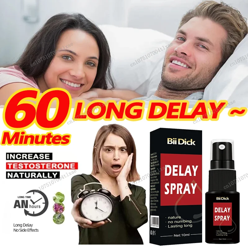 Male Penile Delay spray for External Use Long lasting 60 minutes Anti
