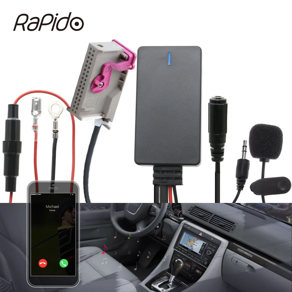 Audi AUX Cable For Audi A2 A3 A4 A6 A8 TT R8 With RNS-E Navigation Plus - View #5