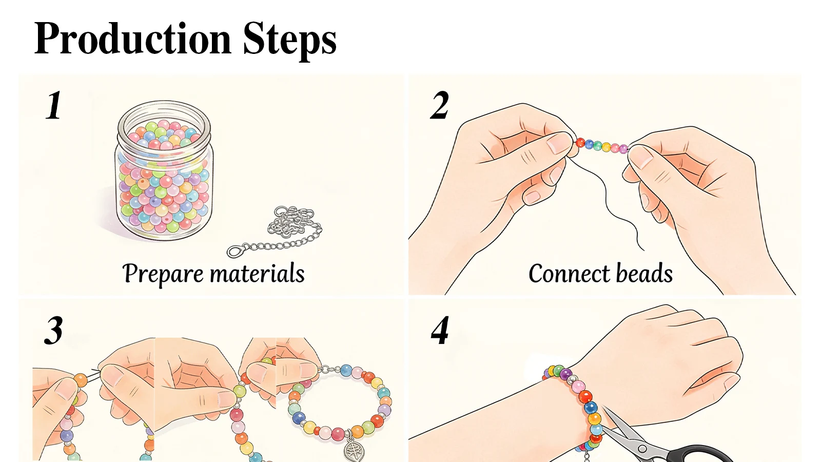 30g Gemischte 3-12mm Glasperlen Bunte Runde Lose Perlen für DIY Armband und Telefonkette Schmuckherstellung – Detail 4
