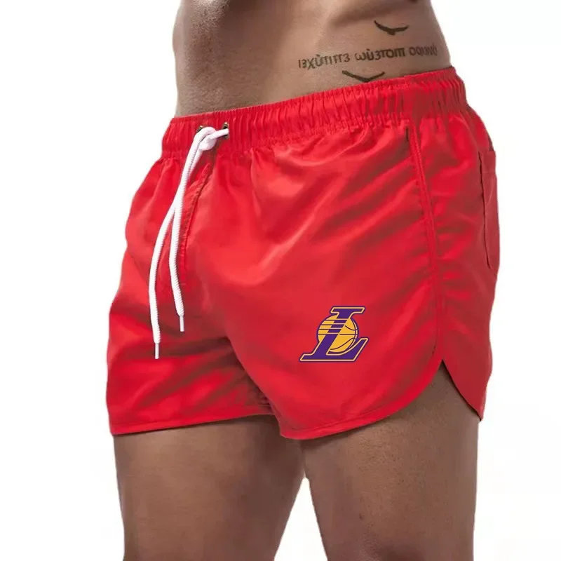 Men's Gym Short Shorts Summer Beach Casual Thin Quick Dry Fitness Sports Shorts Can DZ AE Origin China Skateboarding Long Pants