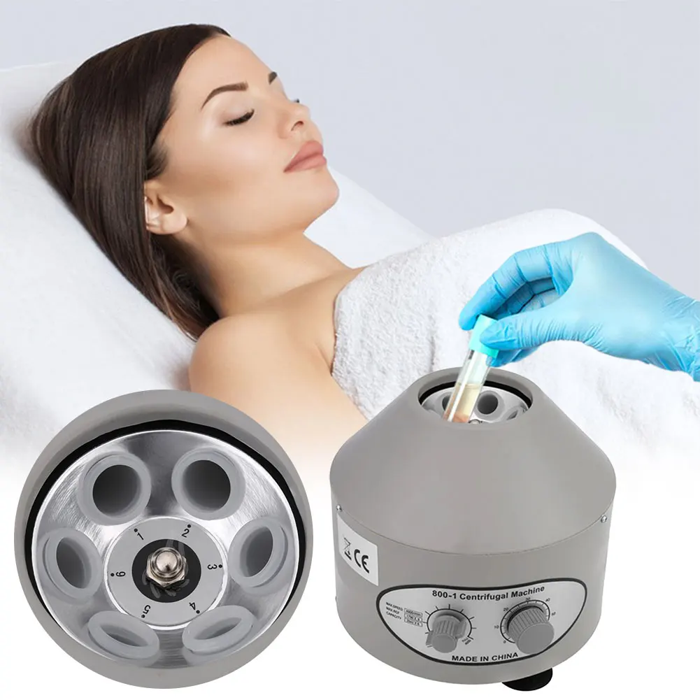 1pc Desktop Electric Lab-Centrifuge With Timing Function Electric Desktop Centrifuge Machine For Laboratory Supplies Tools