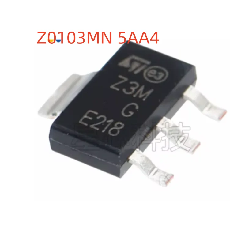 10PCS 오리지널  Z0103MN 5AA4 실크 스크린 Z3M 패치 SOT-223 1..