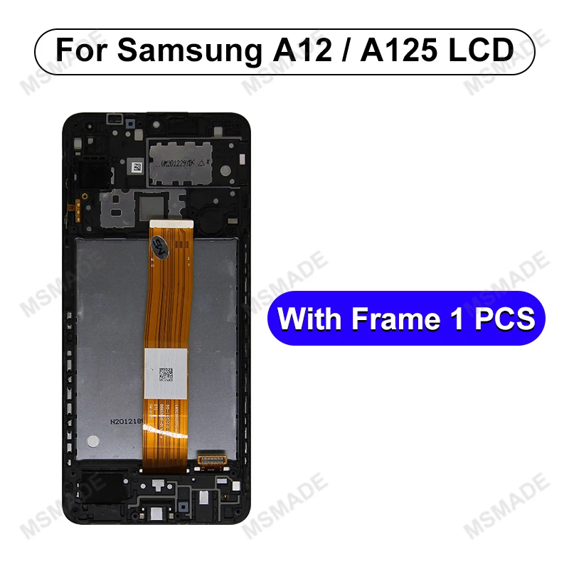 the best screen for lcd phones cheap 6.5" Original For Samsung Galaxy A12 LCD A125F SM-A125F A125 Display Touch Screen Digitizer For Samsung A12 Screen Replacement screen for lcd phones by samsung Phone LCDs