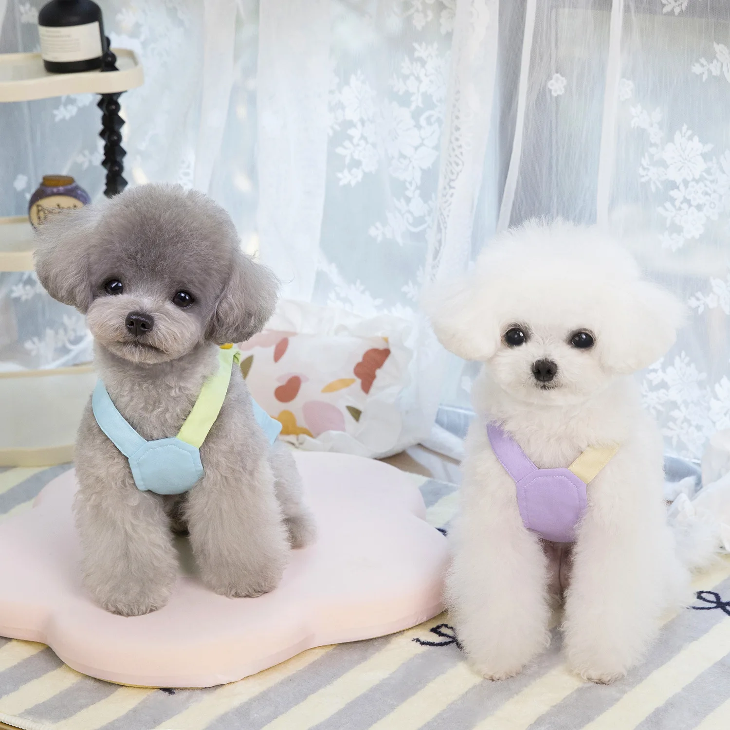 Pet Denim Dress Spring Summer Kitten Puppy Fashion Clothing