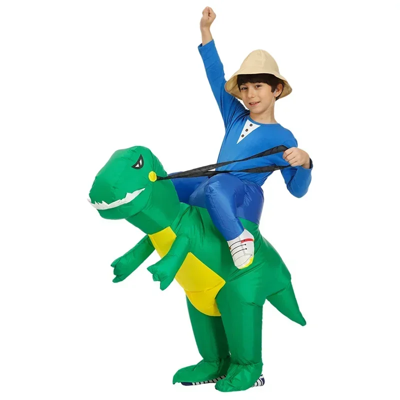 Inflatable Dinosaur Costume For Toddlers Kids Girl Adults Holiday Party Cosplay Costumes Animal Costume Funny Dinosaurs Cosplay Costume,Inflatable Dinosaur Costume