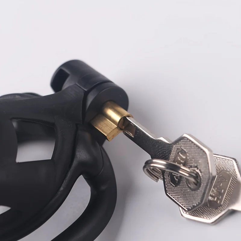 Chastity Lock Penis Rings for Men Sexual Device SM Training Cuckold Fetish Male Bondage Sex Toy for Couple