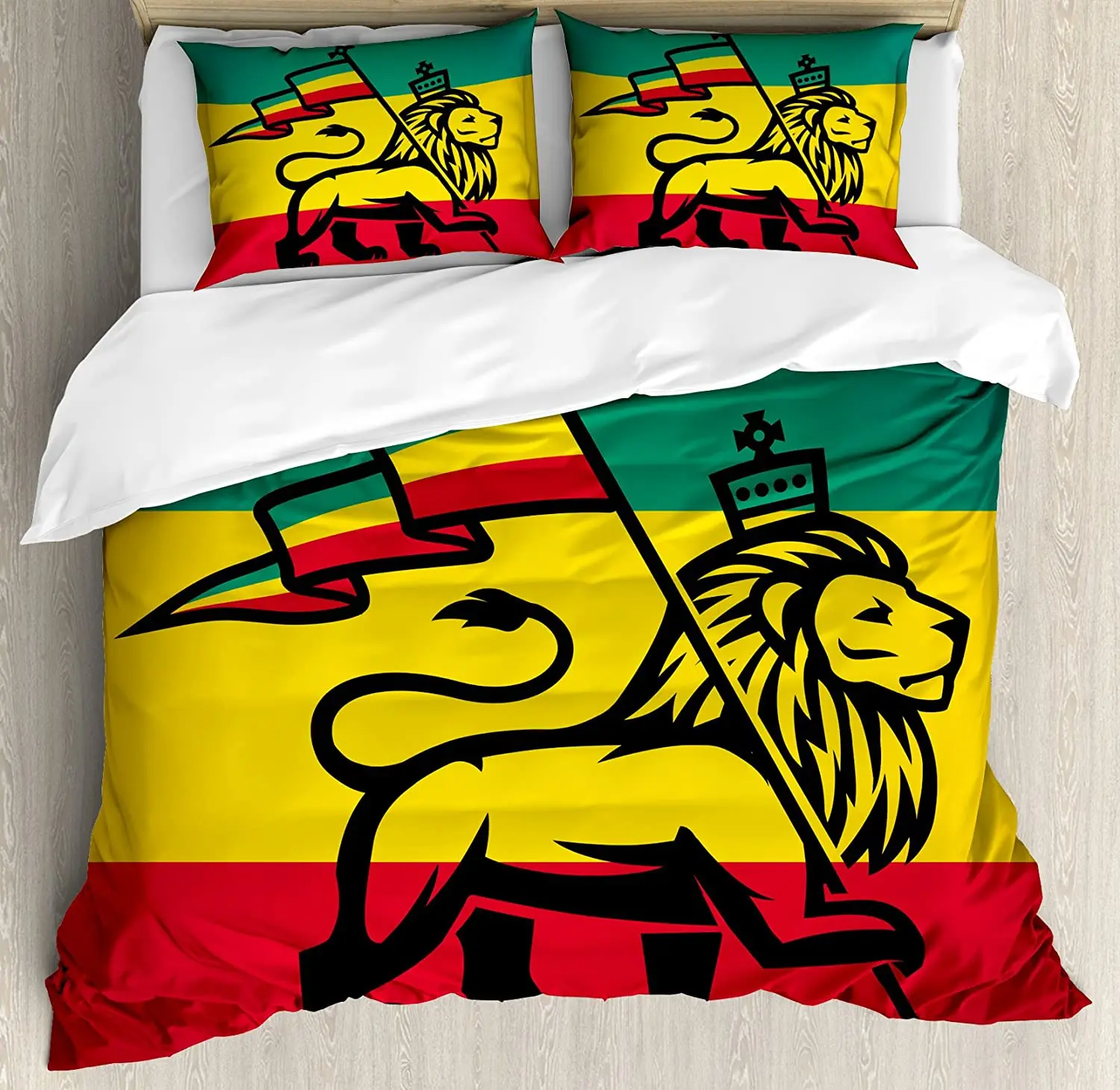 

Набор Seprai Rasta Singa juah with Bendera Rastafari Raja Jun 3.
