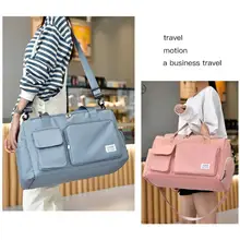 

Travel Duffel Bag with Shoulder Large Capacity Outdoor Waterproof Strap Oxford Cloth Fitness Training Tote Crossbody Bag for Tri