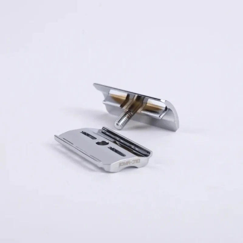 YAQI Telstar 남성용 안전 면도기 헤드, 아연 합금으로 제작, 정밀한 1.15mm 블레이드 간격으로 편안한 면도 경험 제공