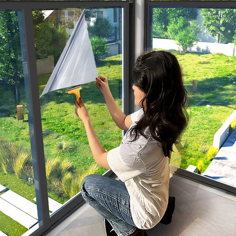 2m One Way Mirror Window Privacy Film Daytime Blocking Heat Control